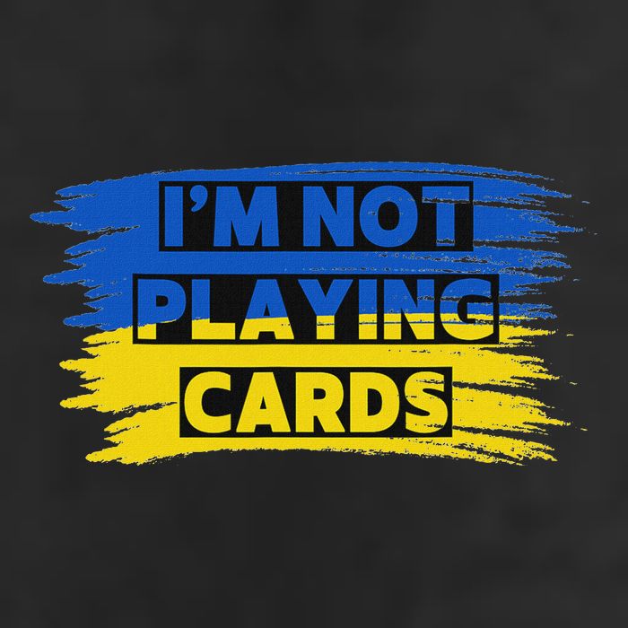 Zelenskyy Words Playing Cards Adult Drive Performance Visor