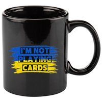 Zelenskyy Words Playing Cards 11oz C Handle Ceramic Mug
