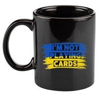 Zelenskyy Words Playing Cards 11oz C Handle Ceramic Mug