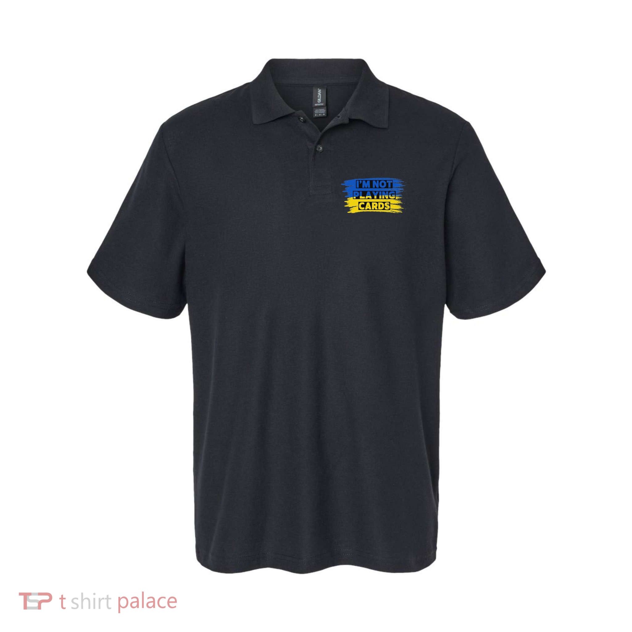 Zelenskyy Words Playing Cards Polo