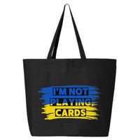Zelenskyy Words Playing Cards 25L Jumbo Tote
