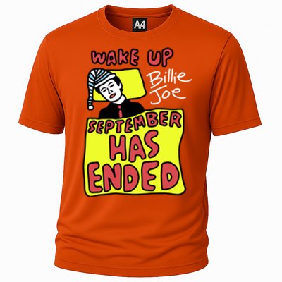 Zoebreadtok Wake Up Billie Joe September Has Ended Cooling Performance Crew T-Shirt