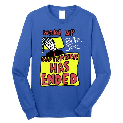 Zoebreadtok Wake Up Billie Joe September Has Ended Long Sleeve Shirt