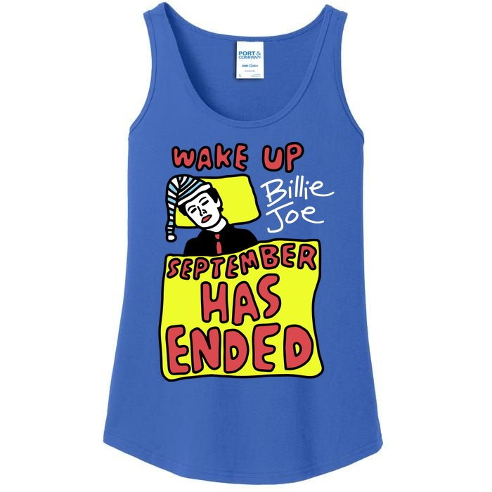 Zoebreadtok Wake Up Billie Joe September Has Ended Ladies Essential Tank