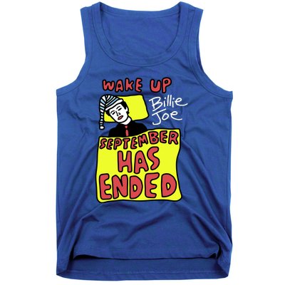 Zoebreadtok Wake Up Billie Joe September Has Ended Tank Top