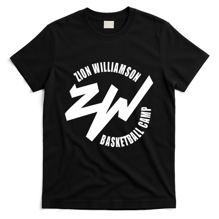Zion Williamson Wearing Zion Williamson Basketball Camp T-Shirt