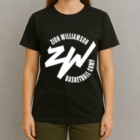 Zion Williamson Wearing Zion Williamson Basketball Camp T-Shirt