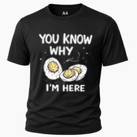 Zany You Know Why IM Here Deviled Eggs Funny Thanksgiving Performance Shirt