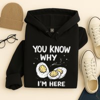 Zany You Know Why IM Here Deviled Eggs Funny Thanksgiving Hoodie