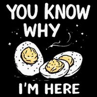 Zany You Know Why IM Here Deviled Eggs Funny Thanksgiving 16 in Basic Backpack