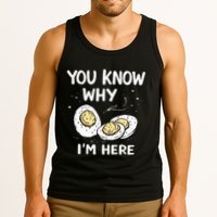 Zany You Know Why IM Here Deviled Eggs Funny Thanksgiving Tank Top