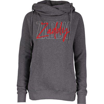 Zaddy Womens Funnel Neck Pullover Hood