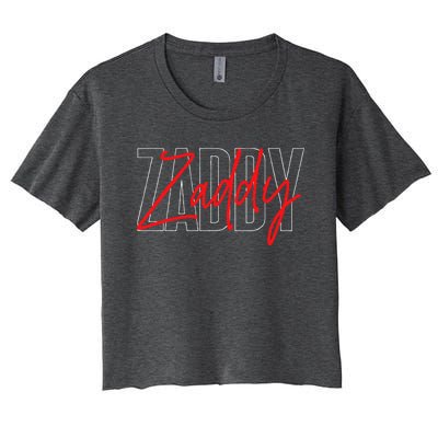 Zaddy Women's Crop Top Tee