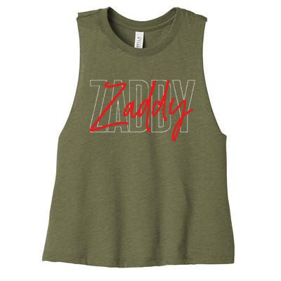 Zaddy Women's Racerback Cropped Tank