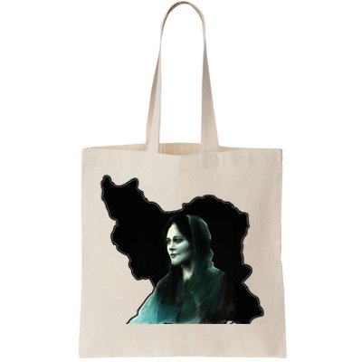 Zan Zendegi Azadi, With The Map, Mahsa (Zhina) Tote Bag