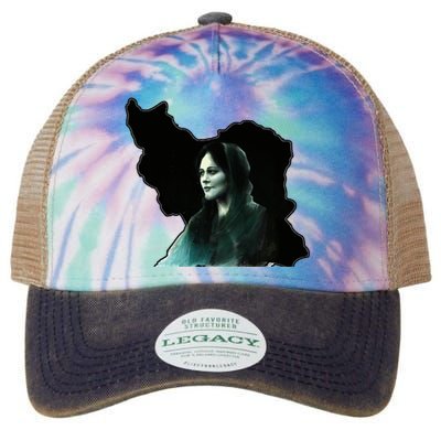 Zan Zendegi Azadi, With The Map, Mahsa (Zhina) Legacy Tie Dye Trucker Hat