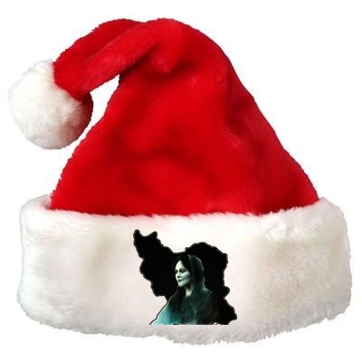 Zan Zendegi Azadi, With The Map, Mahsa (Zhina) Premium Christmas Santa Hat