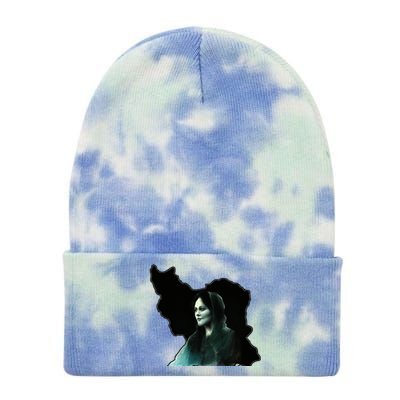 Zan Zendegi Azadi, With The Map, Mahsa (Zhina) Tie Dye 12in Knit Beanie