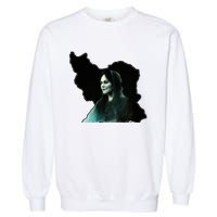 Zan Zendegi Azadi, With The Map, Mahsa (Zhina) Garment-Dyed Sweatshirt