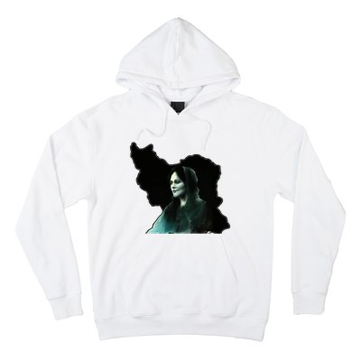 Zan Zendegi Azadi, With The Map, Mahsa (Zhina) Hoodie