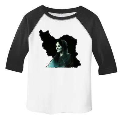 Zan Zendegi Azadi, With The Map, Mahsa (Zhina) Toddler Fine Jersey T-Shirt