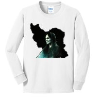 Zan Zendegi Azadi, With The Map, Mahsa (Zhina) Kids Long Sleeve Shirt