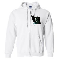 Zan Zendegi Azadi, With The Map, Mahsa (Zhina) Full Zip Hoodie