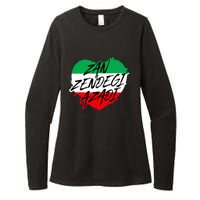 Zan Zendegi Azadi | Heart Iran Freedom Quote | Free Iran Womens CVC Long Sleeve Shirt