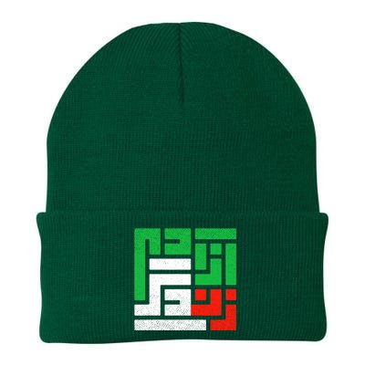 Zan Zendegi Azadi  Life Freedom Iran Knit Cap Winter Beanie