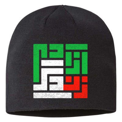 Zan Zendegi Azadi  Life Freedom Iran Sustainable Beanie