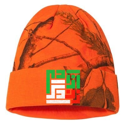 Zan Zendegi Azadi  Life Freedom Iran Kati Licensed 12" Camo Beanie