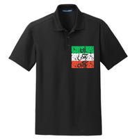 Zan Zendegi Azadi Flag Iran Vintage Dry Zone Grid Polo