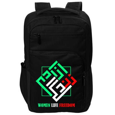 Zan Zendegi Azadi Persian Woman Life Freedom Impact Tech Backpack