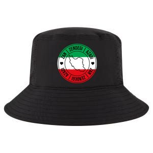 Zan Zendegi Azadi | Iran Flag Love Freedom Heart | Free Iran Cool Comfort Performance Bucket Hat