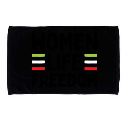 Zan Zindgi Azadi Women Life Freedom Gift Design Microfiber Hand Towel