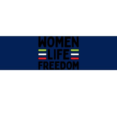 Zan Zindgi Azadi Women Life Freedom Gift Design Bumper Sticker