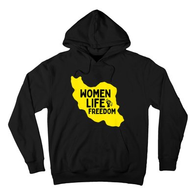 Zan Zindgi Azadi Women Life Freedom Hoodie