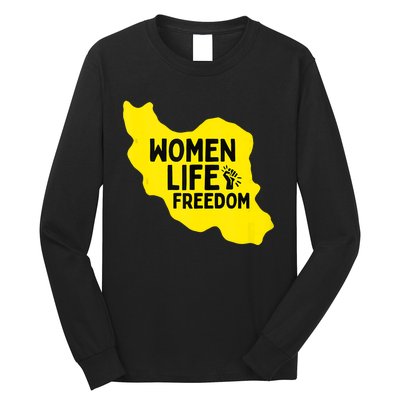 Zan Zindgi Azadi Women Life Freedom Long Sleeve Shirt