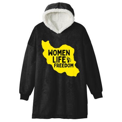 Zan Zindgi Azadi Women Life Freedom Hooded Wearable Blanket