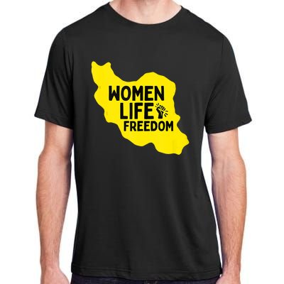 Zan Zindgi Azadi Women Life Freedom Adult ChromaSoft Performance T-Shirt