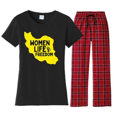 Zan Zindgi Azadi Women Life Freedom Women's Flannel Pajama Set