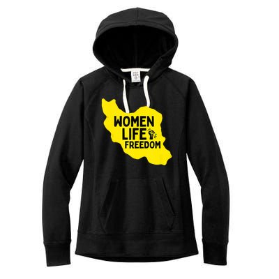 Zan Zindgi Azadi Women Life Freedom Women's Fleece Hoodie