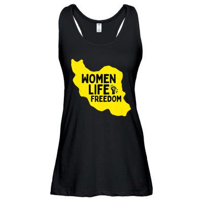 Zan Zindgi Azadi Women Life Freedom Ladies Essential Flowy Tank