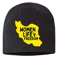 Zan Zindgi Azadi Women Life Freedom Sustainable Beanie