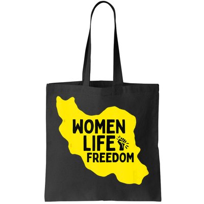 Zan Zindgi Azadi Women Life Freedom Tote Bag