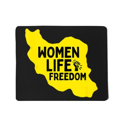 Zan Zindgi Azadi Women Life Freedom Mousepad