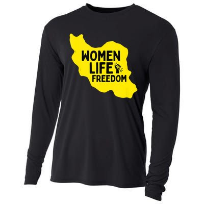 Zan Zindgi Azadi Women Life Freedom Cooling Performance Long Sleeve Crew