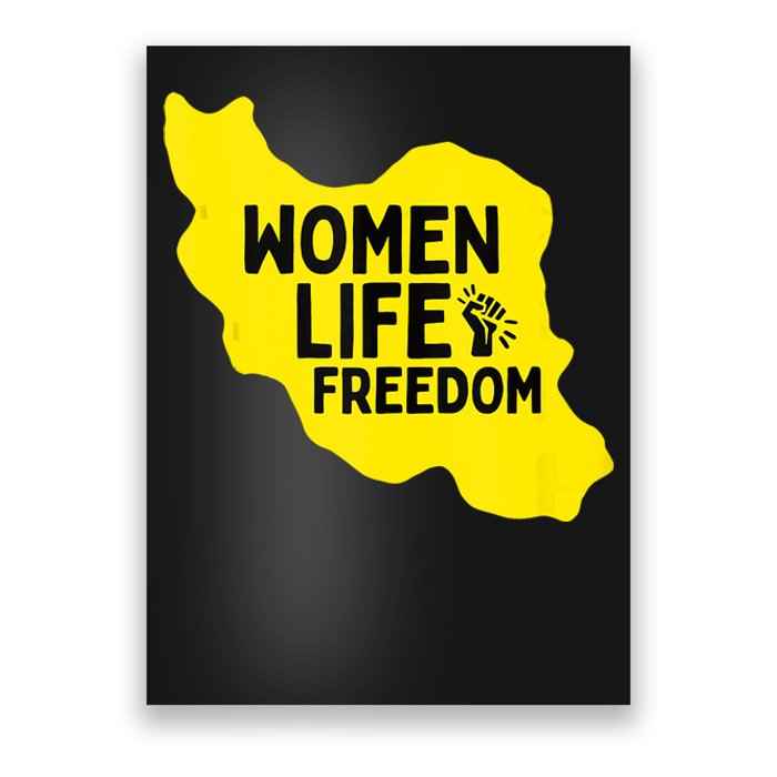 Zan Zindgi Azadi Women Life Freedom Poster