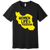 Zan Zindgi Azadi Women Life Freedom Premium T-Shirt