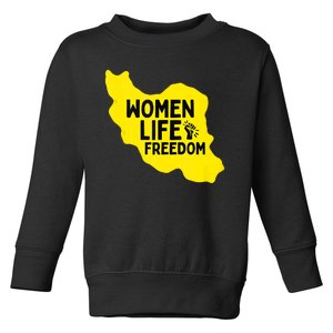 Zan Zindgi Azadi Women Life Freedom Toddler Sweatshirt